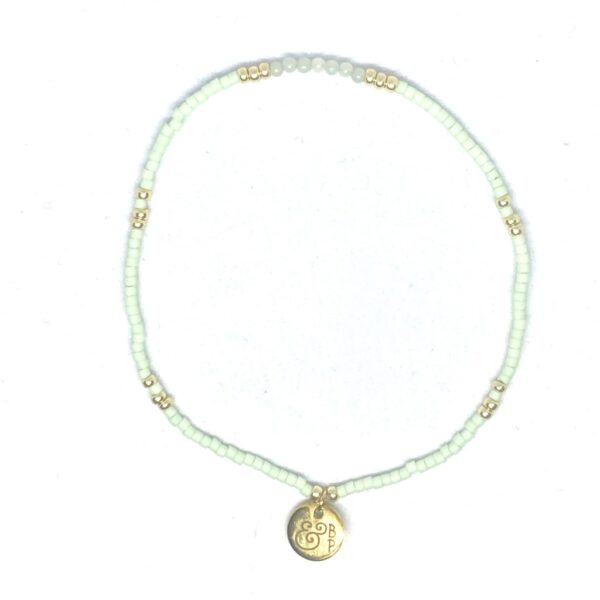 bits and pieces mandala de masca yogini rosa bracelets chakra amazon gemstone green gold