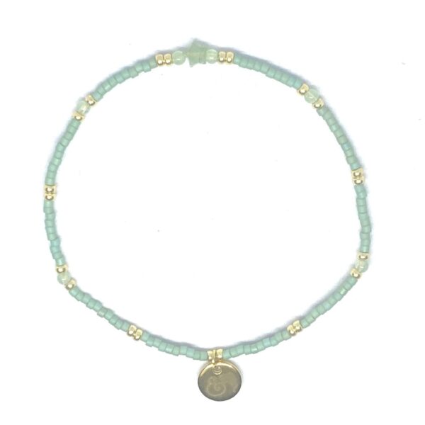 bits and pieces mandala de masca yogini rosa bracelets chakra green aventurine gemstone green gold