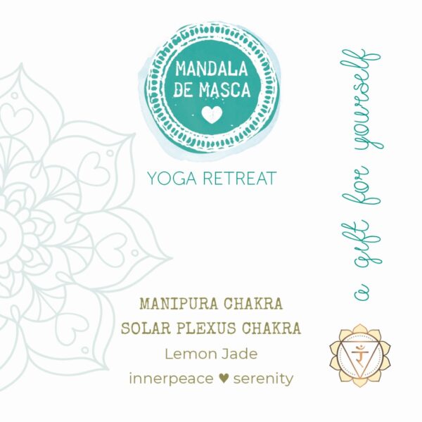 bits and pieces mandala de masca yogini rosa bracelets chakra lemon jade gemstone turquoise yellow gold