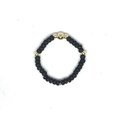 miyuki beads kralen gold silver bits and pieces black gold filled