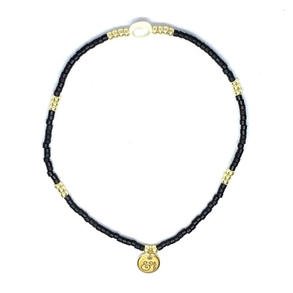 miyuki beads kralen gold silver bits and pieces black sweet water pearl off white
