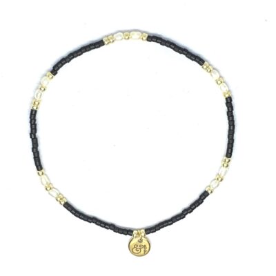 miyuki beads kralen gold silver bits and pieces black sweet water pearl off white