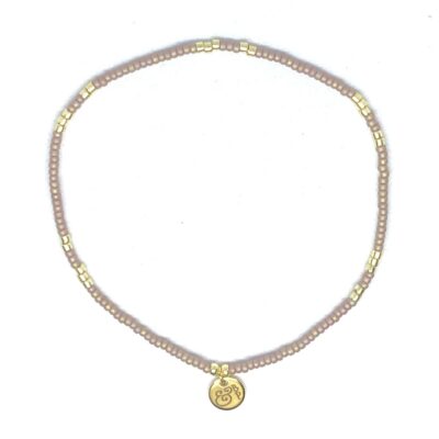 miyuki beads kralen gold silver bits and pieces light pink