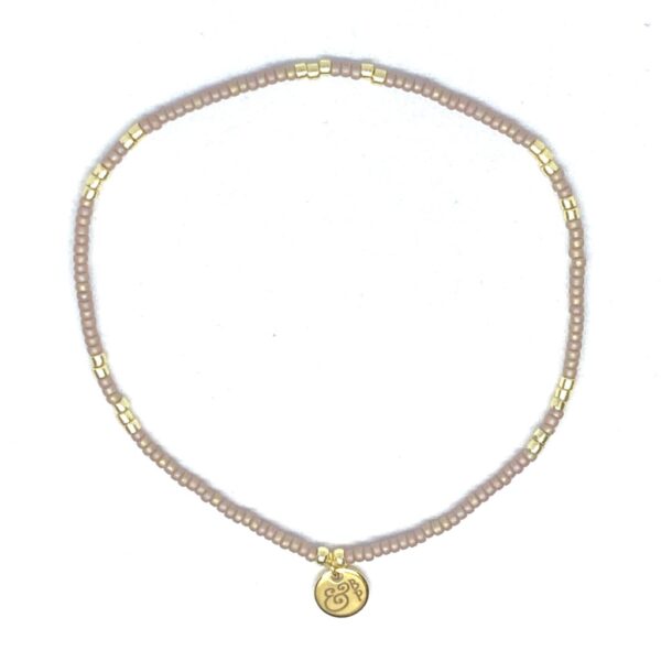 miyuki beads kralen gold silver bits and pieces light pink