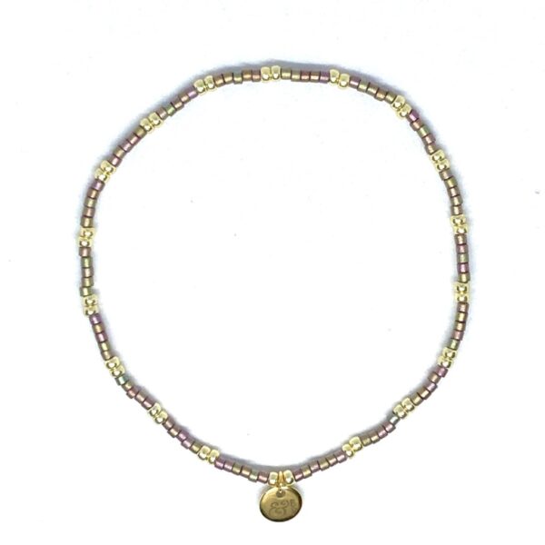 miyuki beads kralen gold silver bits and pieces multi colored beads