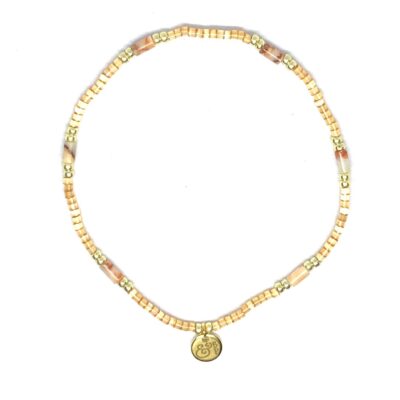 miyuki beads kralen gold silver bits and pieces orange off white picasso jasper gemstone