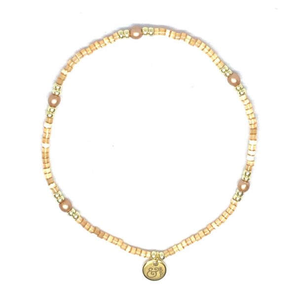 miyuki beads kralen gold silver bits and pieces orange