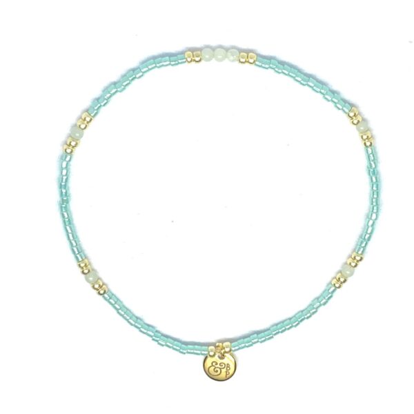 miyuki beads kralen gold silver bits and pieces turquoise light blue green amazon gemstone