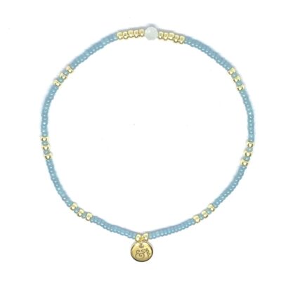 miyuki beads kralen gold silver bits and pieces sea green blue moonstone gemstone