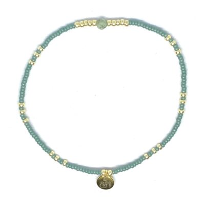 miyuki beads kralen gold silver bits and pieces sea green blue glass beads