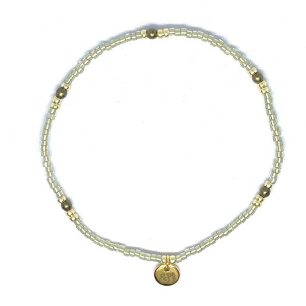 miyuki beads kralen gold silver bits and pieces sea green blue glass beads