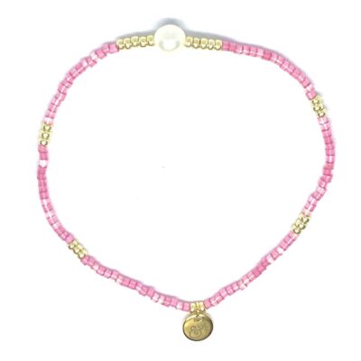 miyuki beads kralen gold silver bits and pieces sweet water pearl pink off white