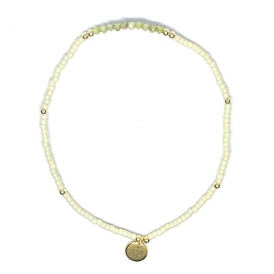 miyuki beads kralen gold silver bits and pieces off white beige green zircon gemstones gold filled