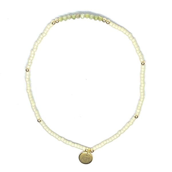 miyuki beads kralen gold silver bits and pieces off white beige green zircon gemstones gold filled