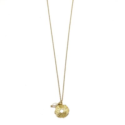 bits and pieces jewelry stainless steel necklaces gold turquoise green blue