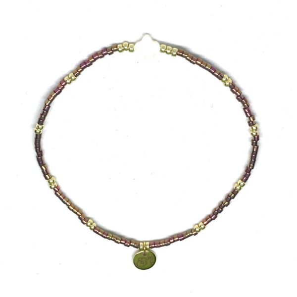 miyuki beads kralen gold silver bits and pieces off white shell multi color