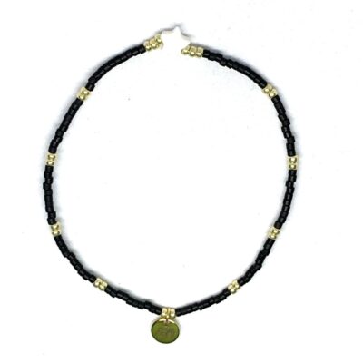 miyuki beads kralen gold silver bits and pieces off white shell black