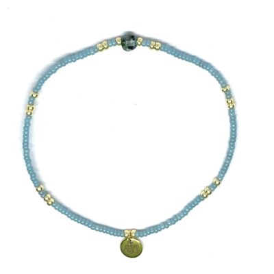 miyuki beads kralen gold silver bits and pieces jeans blue natural stone