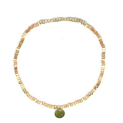 miyuki beads kralen gold silver bits and pieces orange