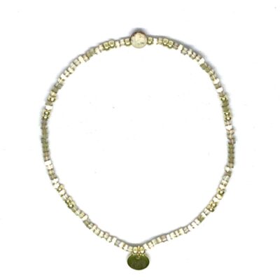 miyuki beads kralen gold silver bits and pieces kaki beige brown natural stone