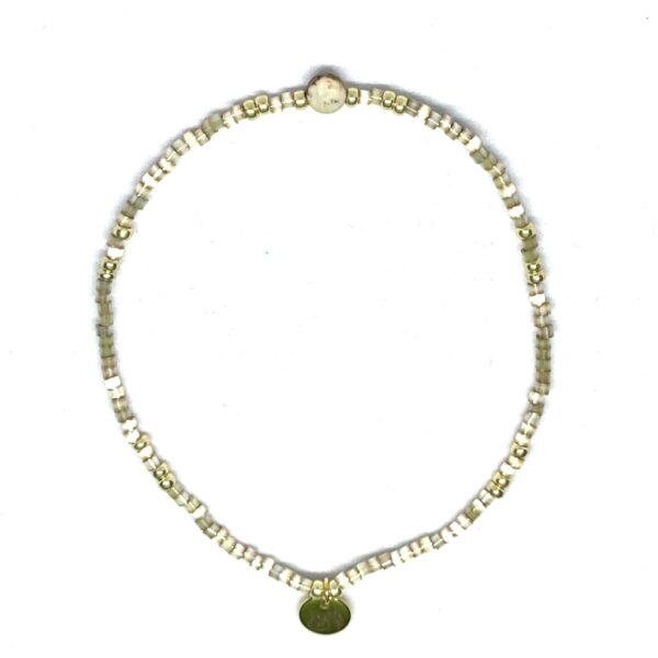 miyuki beads kralen gold silver bits and pieces kaki beige brown natural stone