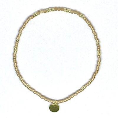 miyuki beads kralen gold silver bits and pieces beige glass beads camel