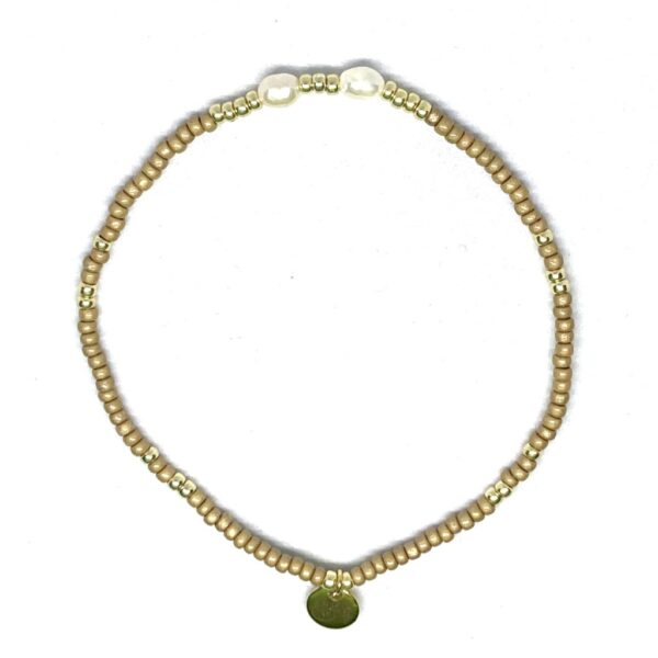 miyuki beads kralen gold silver bits and pieces camel sweet water pearls off white camel