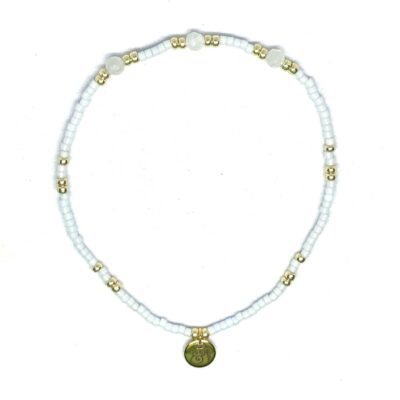 miyuki beads kralen gold silver bits and pieces light blue glass beads
