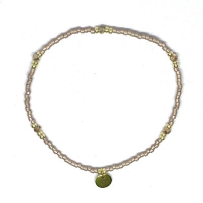 miyuki beads kralen gold silver bits and pieces lila pinkish glass beads