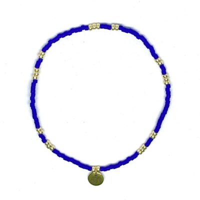 miyuki beads kralen gold silver bits and pieces cobalt blue