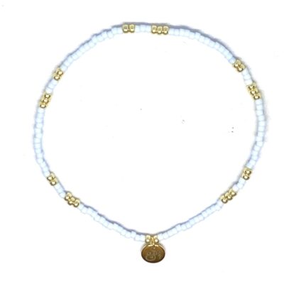 miyuki beads kralen gold silver bits and pieces light blue