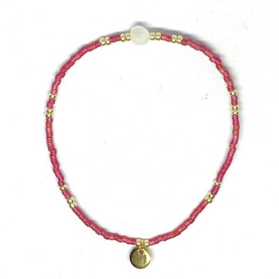 miyuki beads kralen gold silver bits and pieces red moonstone gemstones