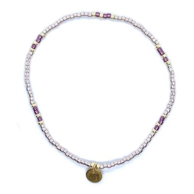 bits and pieces jewelry light pink burgundy gold bracelets