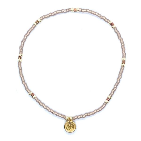 bits and pieces jewelry multicoloured taupe gold bracelets