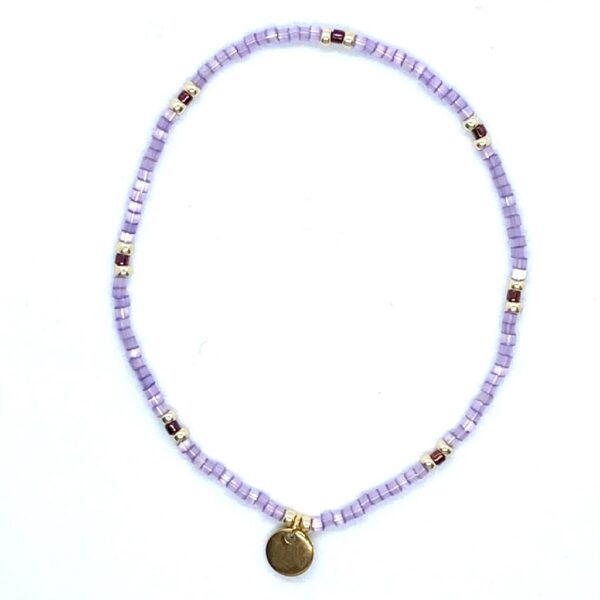 bits and pieces jewelry lila dark red gold bracelets