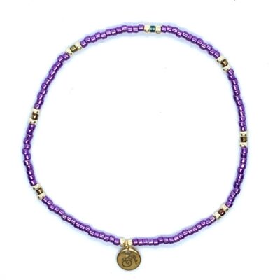 bits and pieces jewelry purple gold bracelets