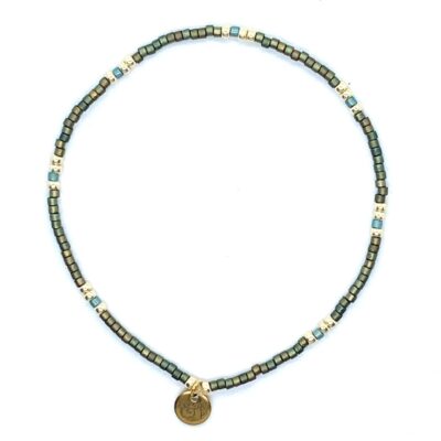 bits and pieces jewelry miyuki beads green turquoise gold bracelets