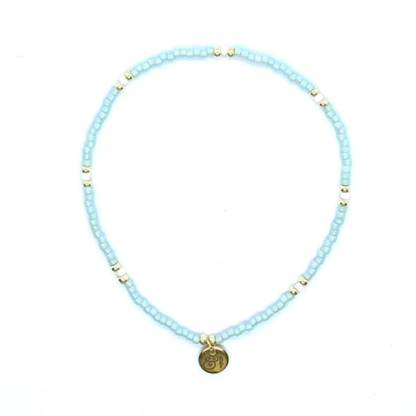 bits and pieces jewelry white turquoise gold bracelets