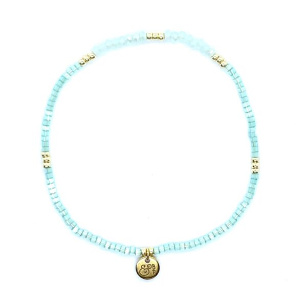 bits and pieces jewelry turqoise glass beads bracelets