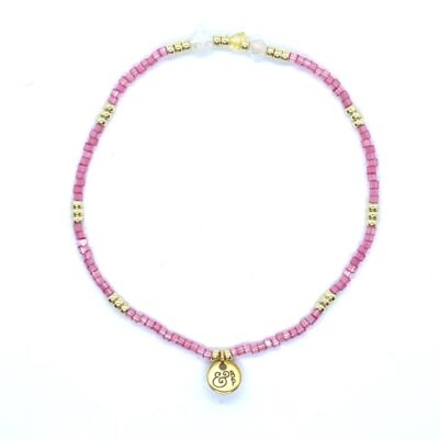 bits and pieces jewelry pink white yellow citrine morganite moonstone gemstone gold bracelets