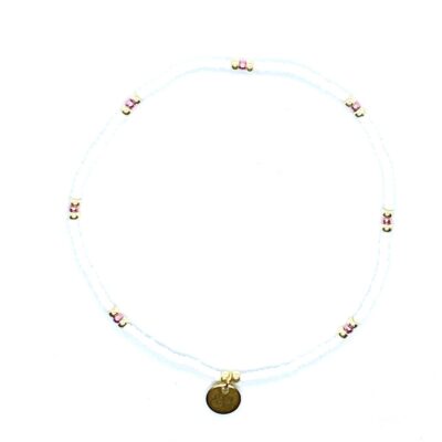 bits and pieces jewelry white pink bracelets