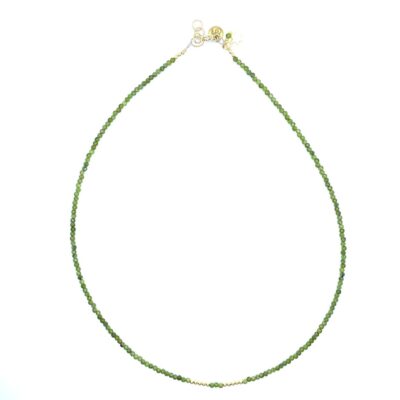 bits and pieces jewelry gold filled diopside gemstones beads gold necklaces