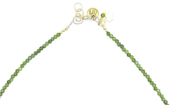 bits and pieces jewelry gold filled diopside gemstones beads gold necklaces
