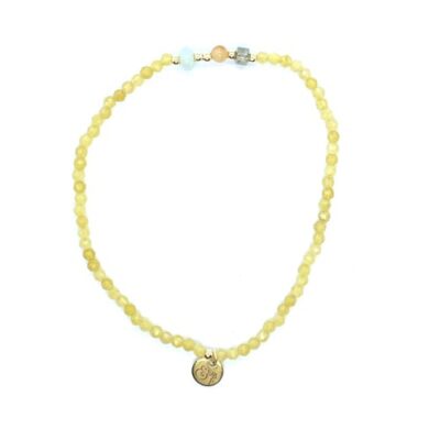 bits and pieces jewelry yellow light blue green yellow quartz india agate chalcedony gold chalcedony gemstone beads bracelets
