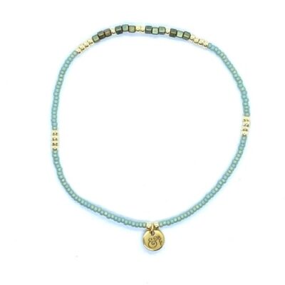 bits and pieces jewelry miyuki gold green beads bracelets