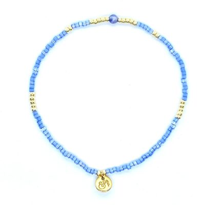 bits and pieces jewelry miyuki gold blue glass beads bracelets