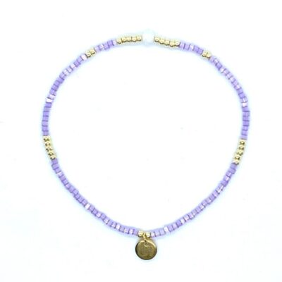 bits and pieces jewelry miyuki moonstone gemstone beads bracelets gold purple off white