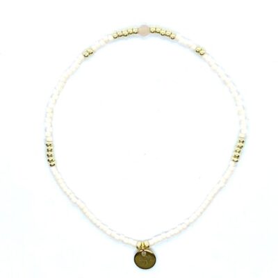 bits and pieces jewelry miyuki gemstone beads bracelets gold peach orange moonstone glass beads