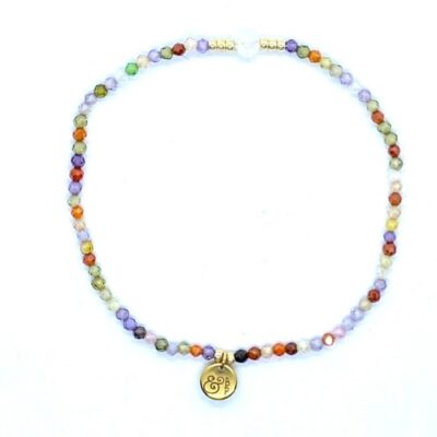 bits and pieces jewelry miyuki gemstone beads bracelets gold multi-colored zircon moonstone