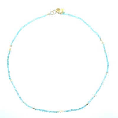 bits and pieces jewelry miyuki gemstone beads bracelets gold necklaces turquoise aqua blue